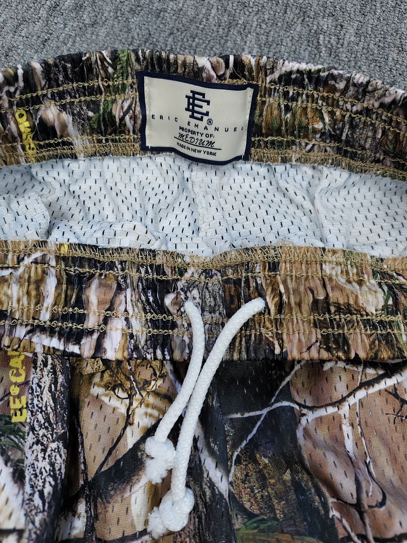 原标版 Eric Emanuel EE  美式復古重磅網眼 籃球 短褲
