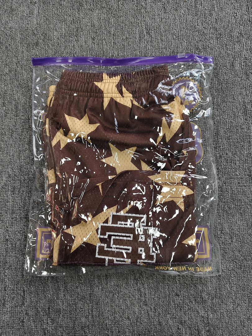 原标版 Eric Emanuel EE 美式復古重磅網眼 籃球 短褲