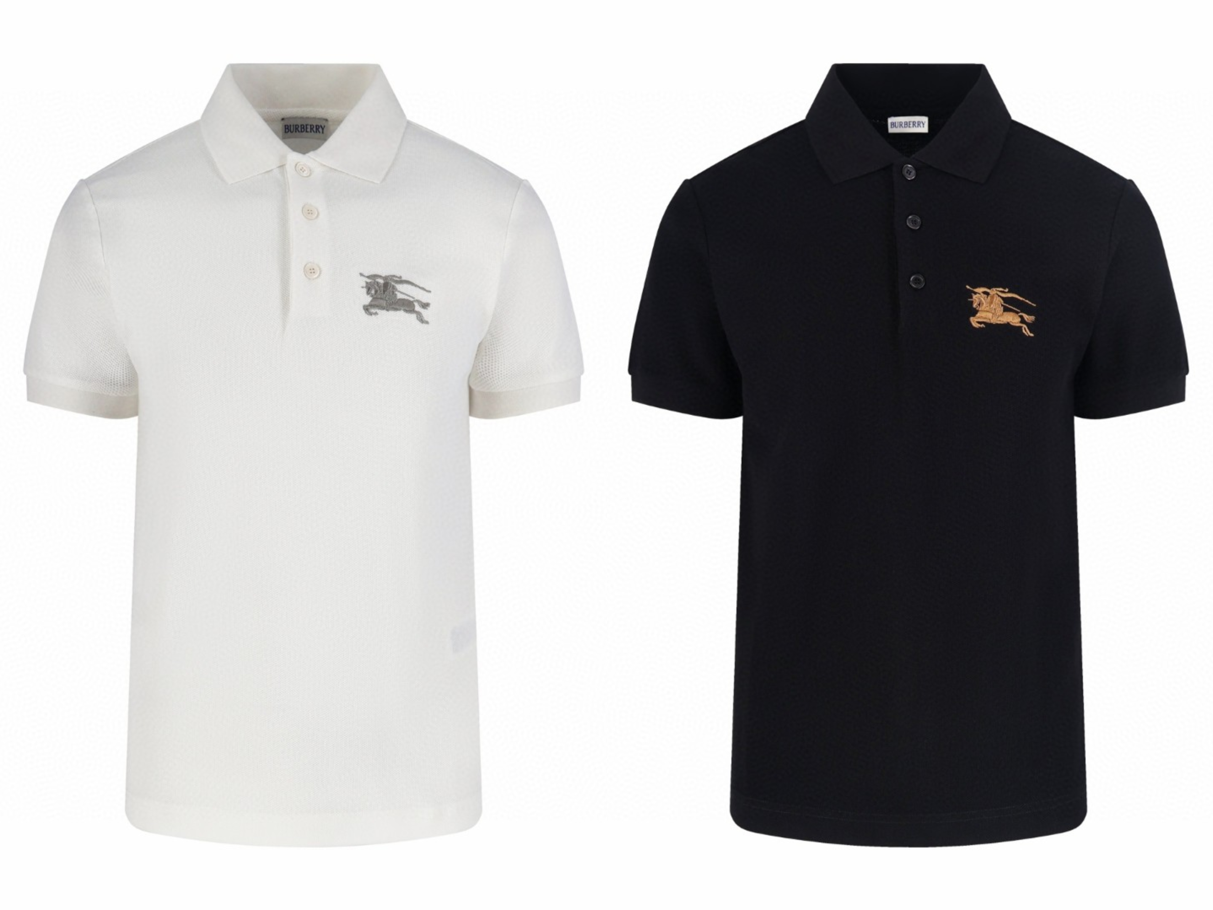 Burberry 巴宝莉 战马刺绣Polo衫 短袖 T恤 夏季 白色 黑色 A2 81190091