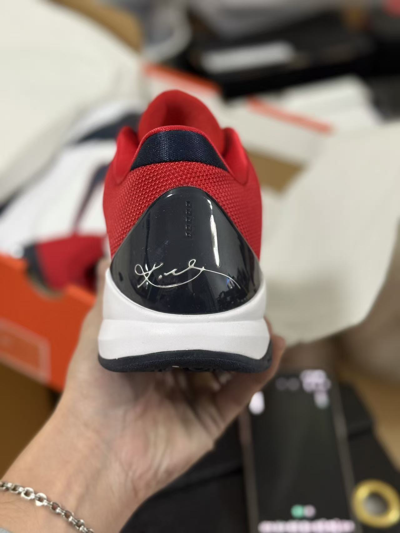 H12/Godkiller Kobe5 USA  科比 5 前掌气垫 后掌EVA 籃球鞋 球鞋 實戰鞋 真碳板 波鞋 美国队