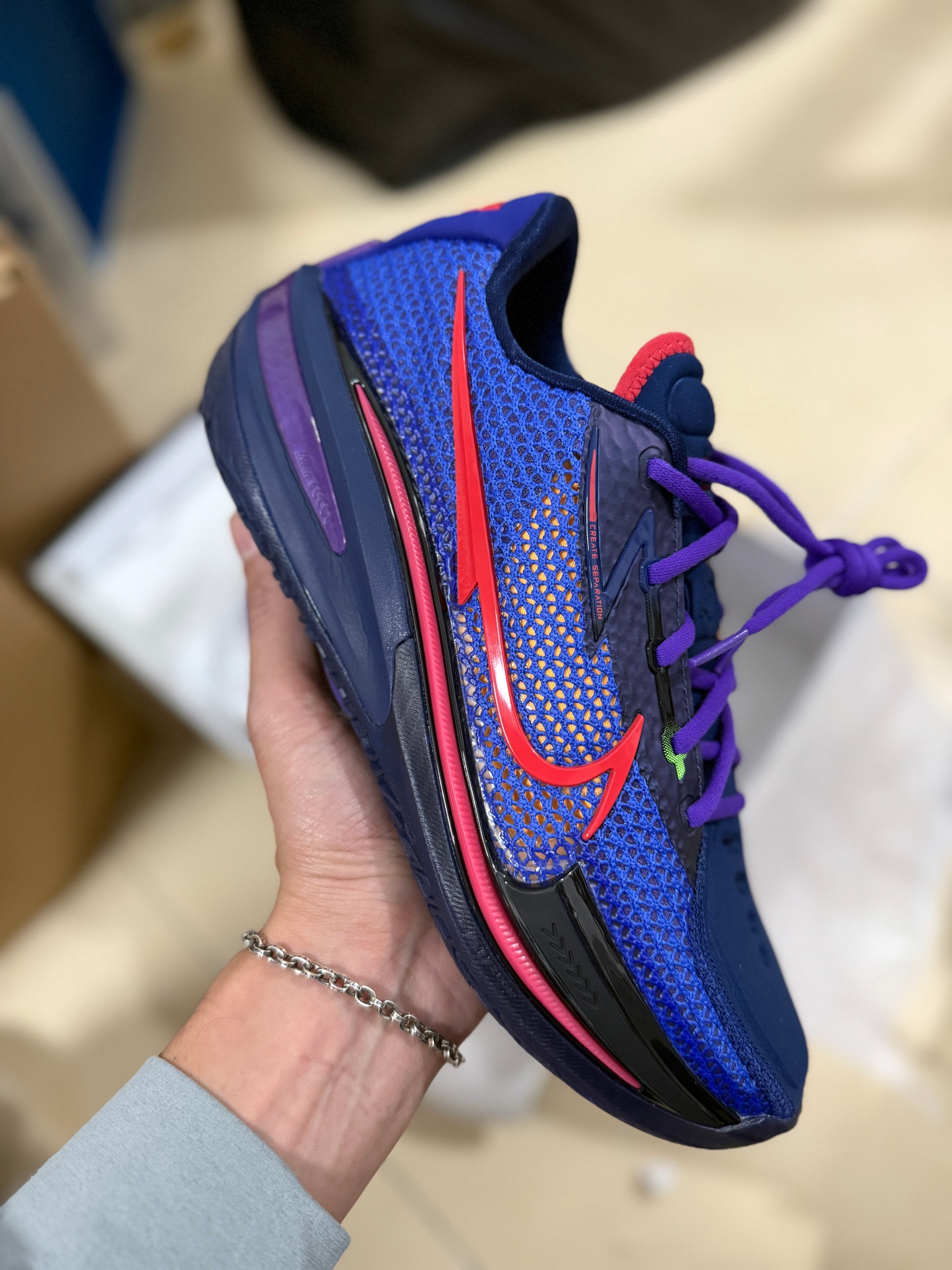 STAR GT Cut 1.0 1代 S级   低筒  篮球鞋 球鞋 实战鞋 全掌气垫 TPU抗扭 男鞋  深蓝 CZ0175-400