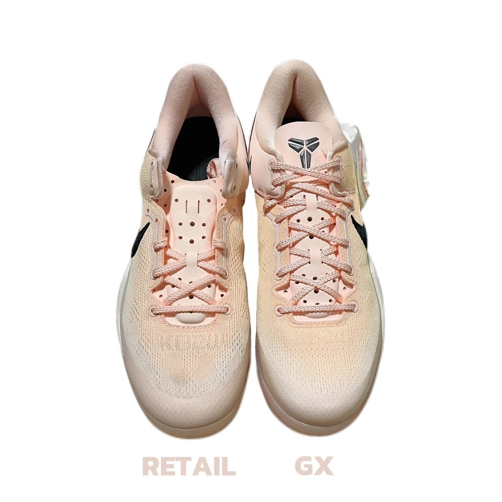 预订款 GX KOBE 8 Protro Academy P EYBL 科比8 低筒 全掌LUNARLON 鞋墊 籃球鞋 實戰鞋 球鞋 男鞋 波鞋 粉黑色 HQ3138-800