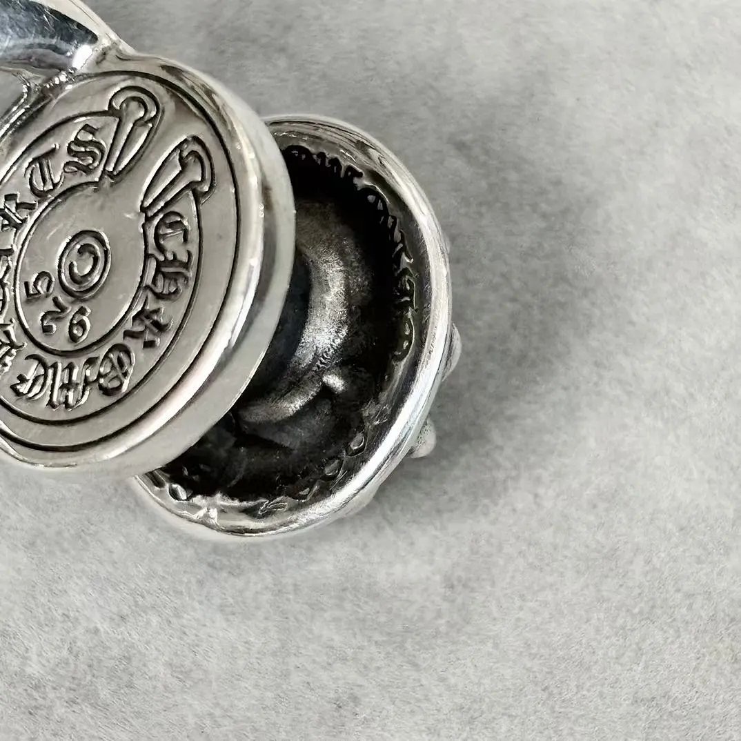 Chrome Hearts  CH克罗心 925银  大宝剑 十字架 扣粗 欧美朋克 粗手链 手 链 