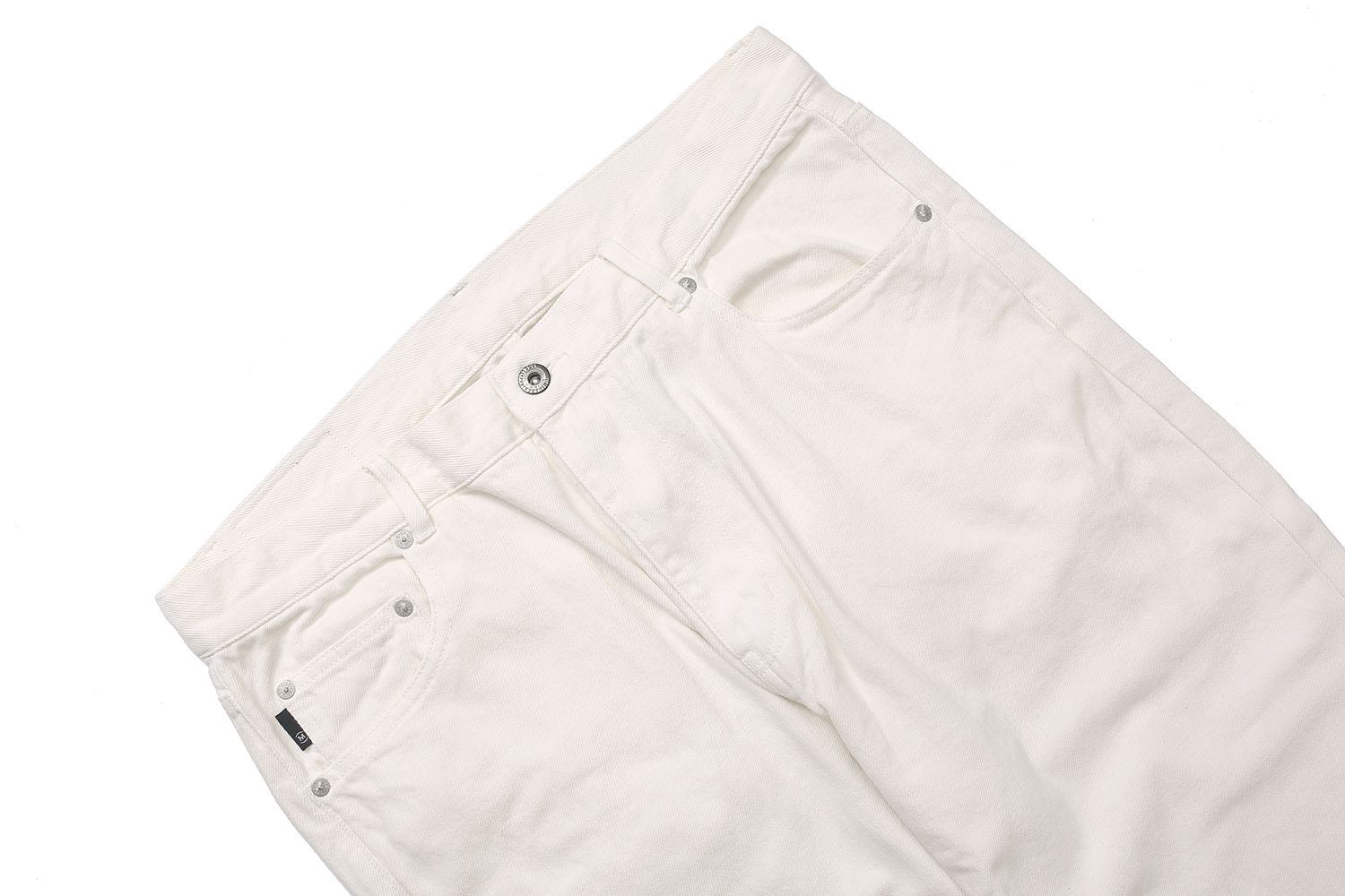 882#MADNESS 纯色宽松牛仔裤 长裤 裤子 白色