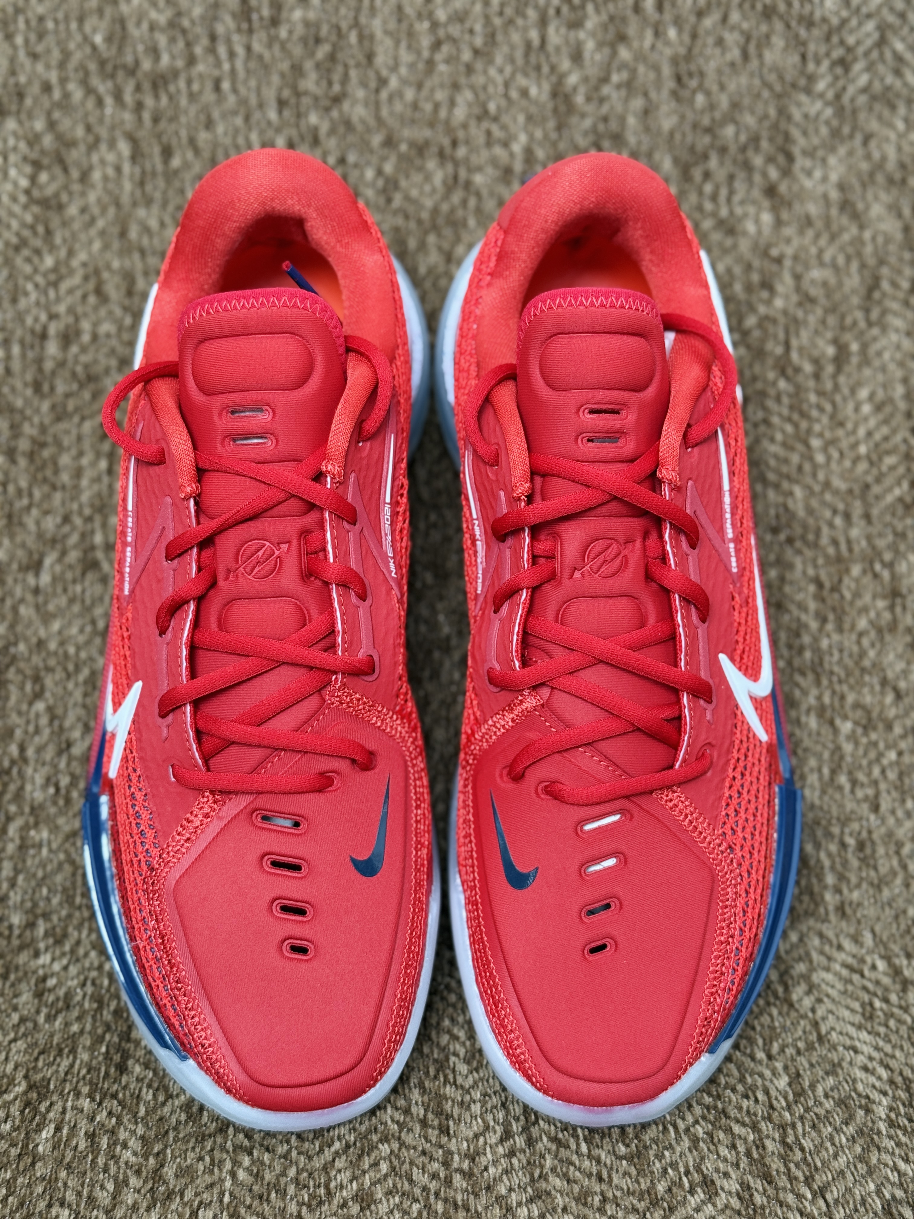 XO GT Cut 1  USA  低筒  防滑耐磨 全掌氣墊 籃球鞋 實戰鞋 球鞋 波鞋 男鞋  美国队 CZ0175-604