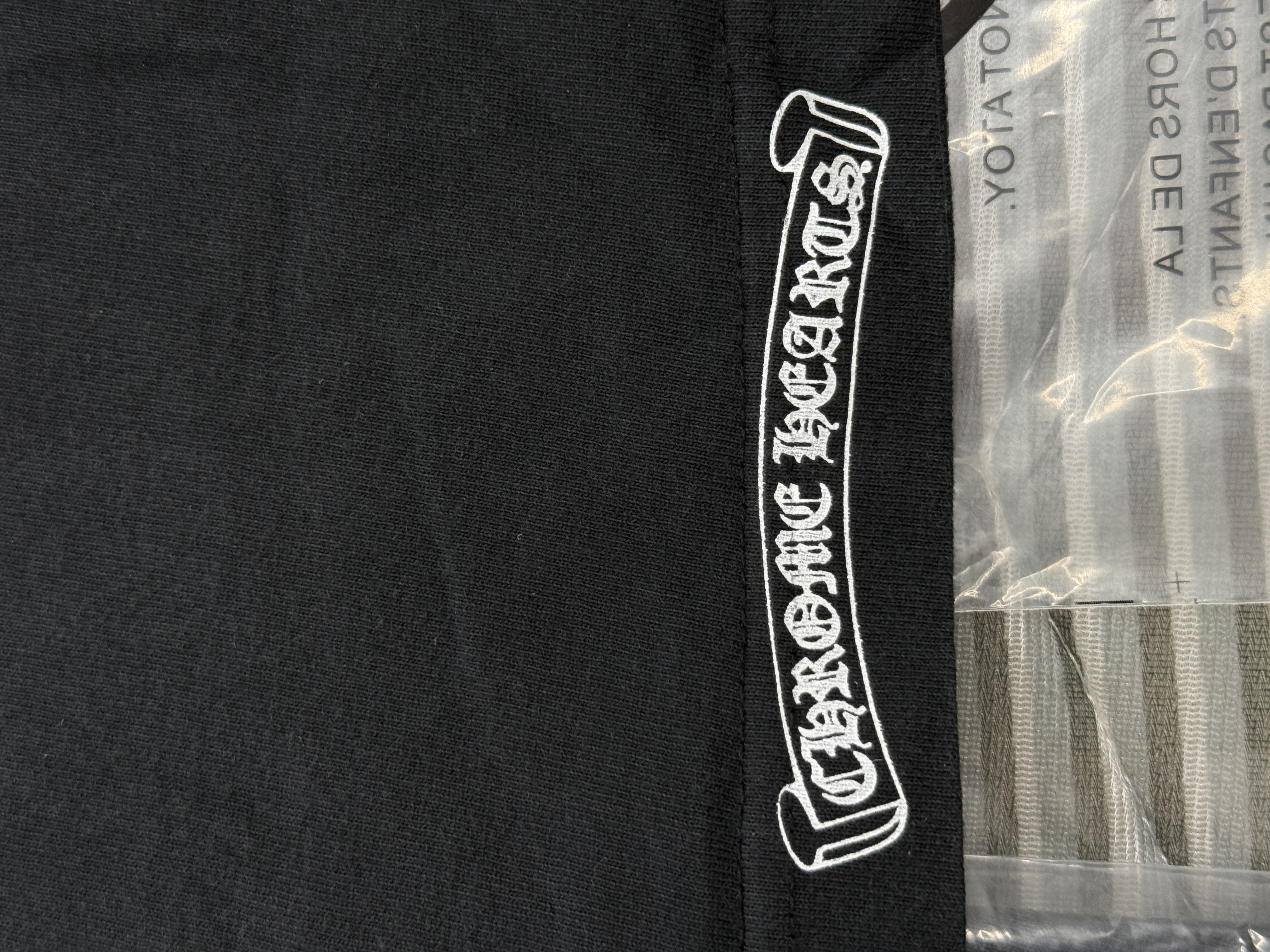 Chrome Hearts CH soap AND克罗心 后背黄色荧光梵文圆领短袖 T恤 白色 黑色 A0 
