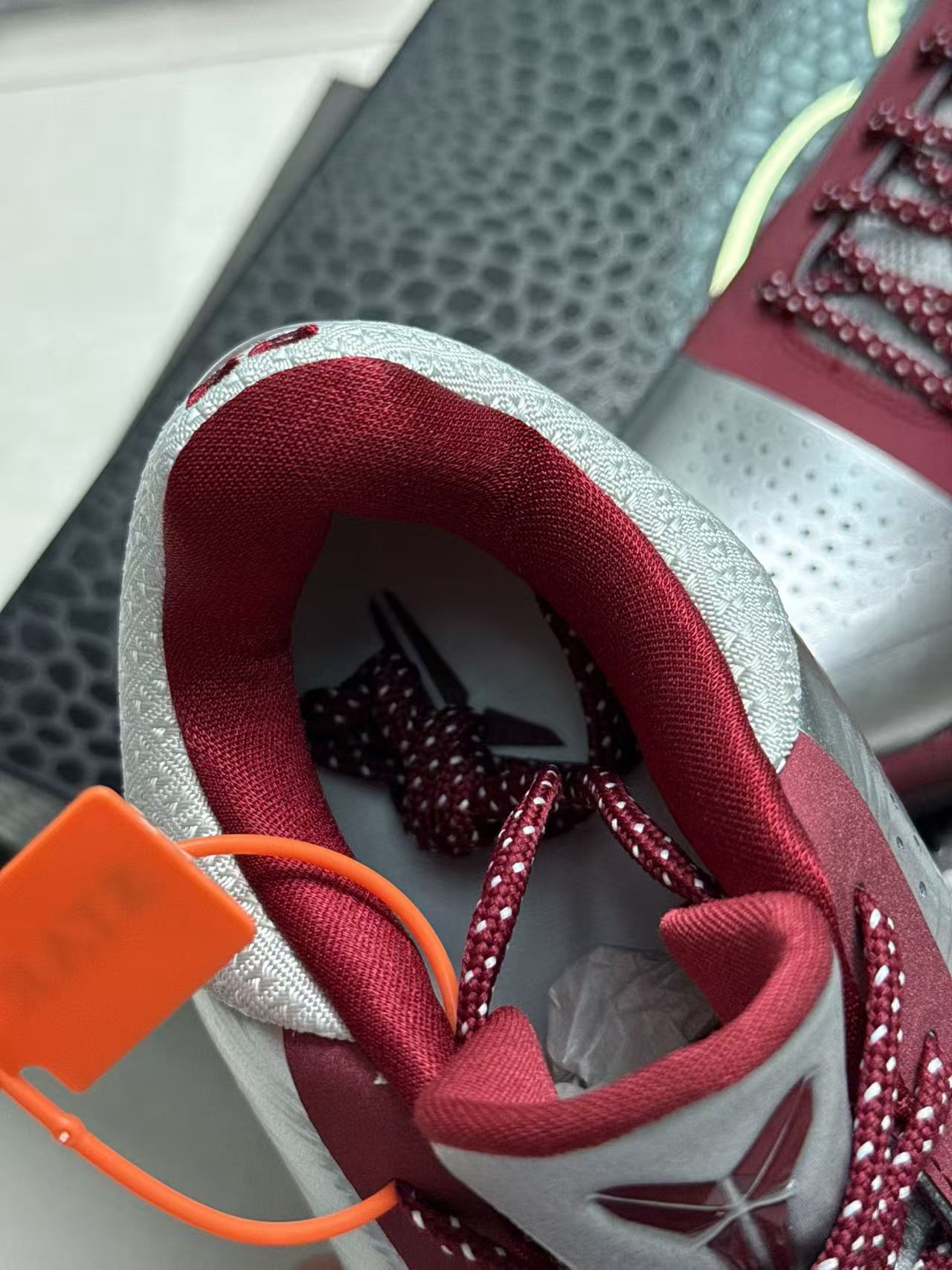 STAR S级 Kobe5 Protro Lower Merion Aces Away   前掌气垫 后掌EVA 籃球鞋 球鞋 實戰鞋  真碳板  波鞋  银红 IM0557-001