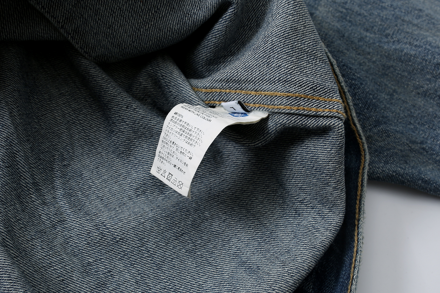 742#MADNESS 做旧破洞牛仔外套 长袖 秋冬季 休闲 蓝色