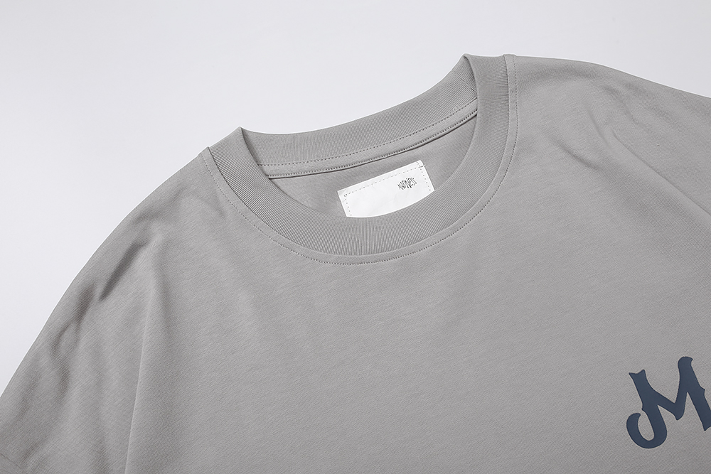 76#MADNESS 字母logo印花T恤 短袖 男女同款 白色 黑色 灰色