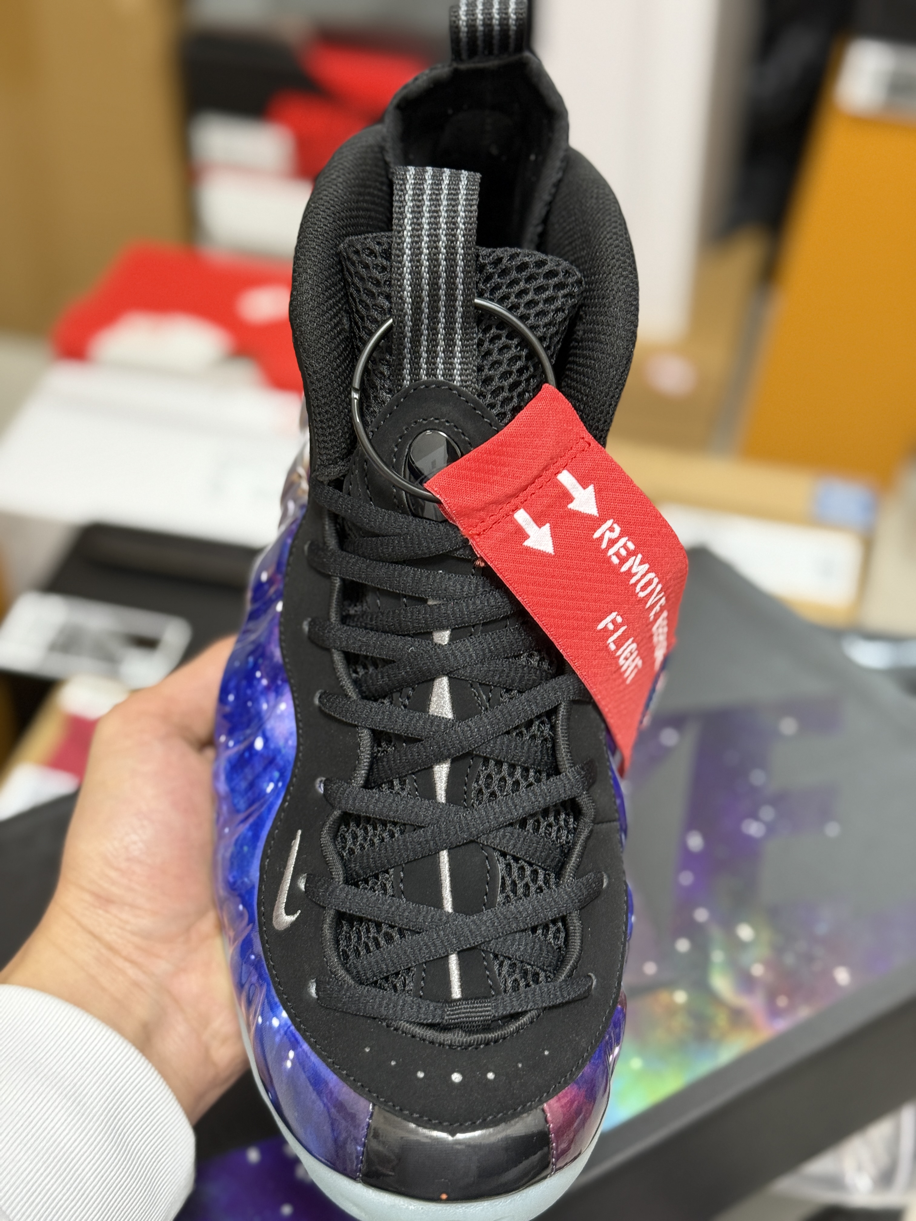 NIKE Air Foamposite Galaxy Retro 喷泡 篮球鞋 男鞋 真碳板 真气垫 波鞋  银河喷2025 FQ4303-400