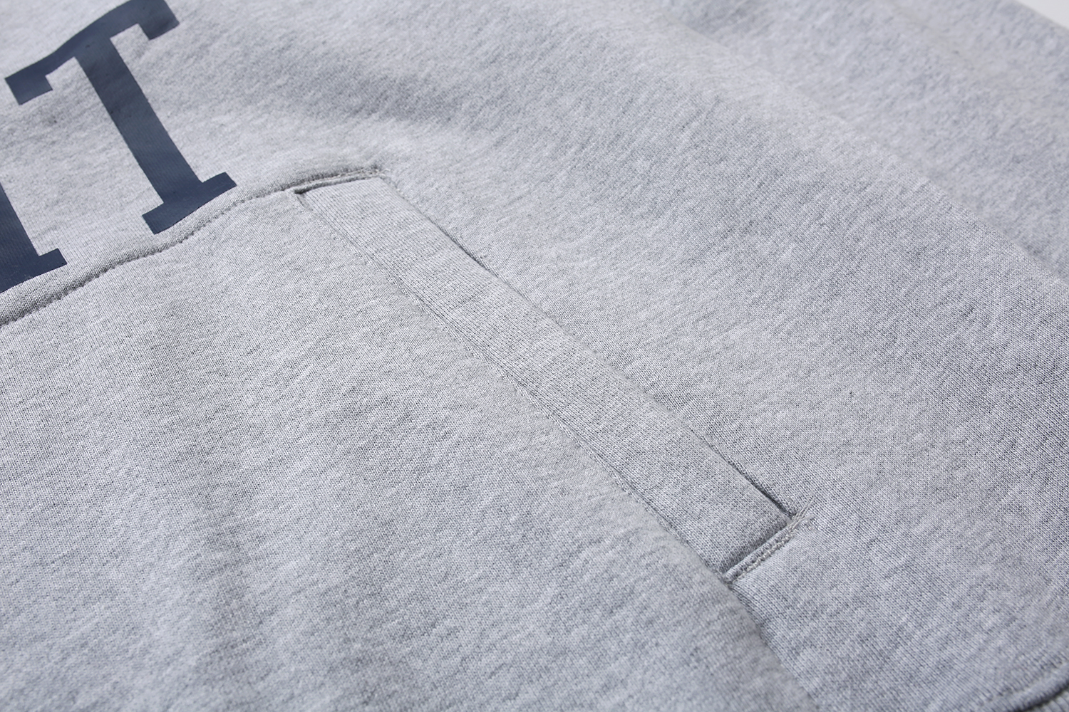 447#MADNESS 字母logo印花圆领卫衣 长袖 秋冬季 休闲 橙灰色 蓝灰色