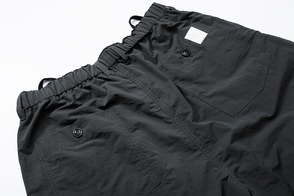 858#MADNESS 纯色口袋防水机能裤 速干裤 伞兵裤 长裤 裤子 绿色 灰色