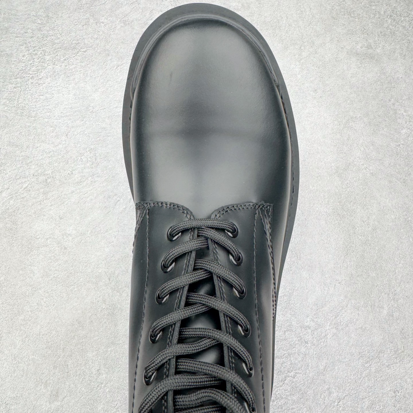 Balenciaga  Strike 巴黎世家 系带  中筒 皮鞋 复古板鞋 休闲鞋 男鞋 哑光 黑-C0 590974WA9601000