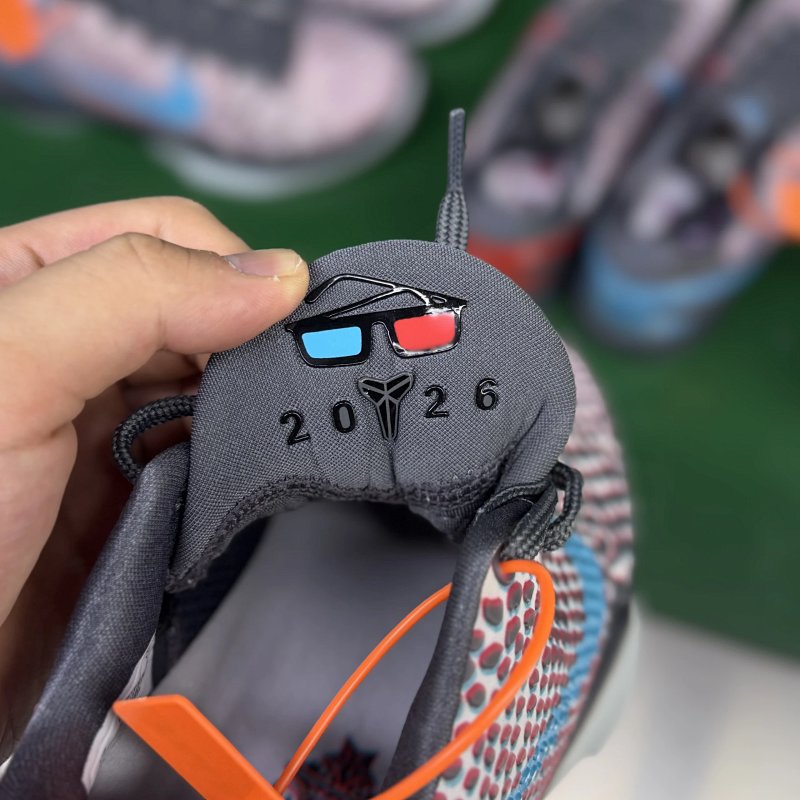 STAR-S级 Kobe6 3D Holywood  前掌Zoom Turbo 气垫 后掌EVA缓震 低筒 球鞋 籃球鞋 實戰鞋 真碳板 男鞋 波鞋 裸眼 IQ3902-002 