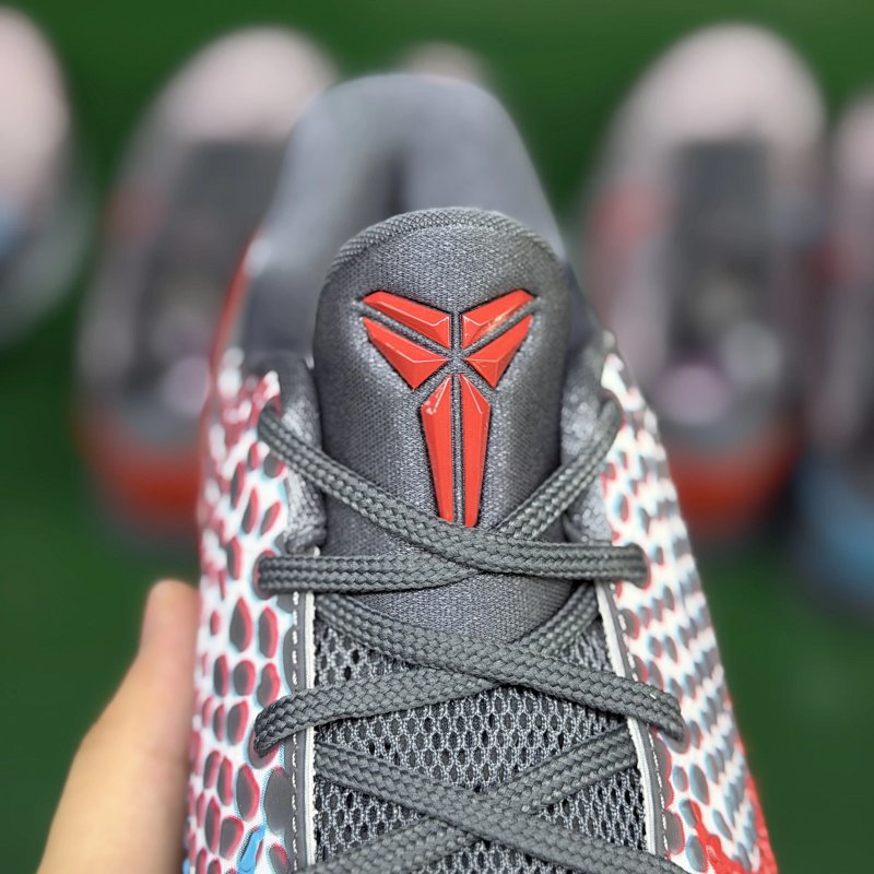 STAR-S级 Kobe6 3D Holywood  前掌Zoom Turbo 气垫 后掌EVA缓震 低筒 球鞋 籃球鞋 實戰鞋 真碳板 男鞋 波鞋 裸眼 IQ3902-002 