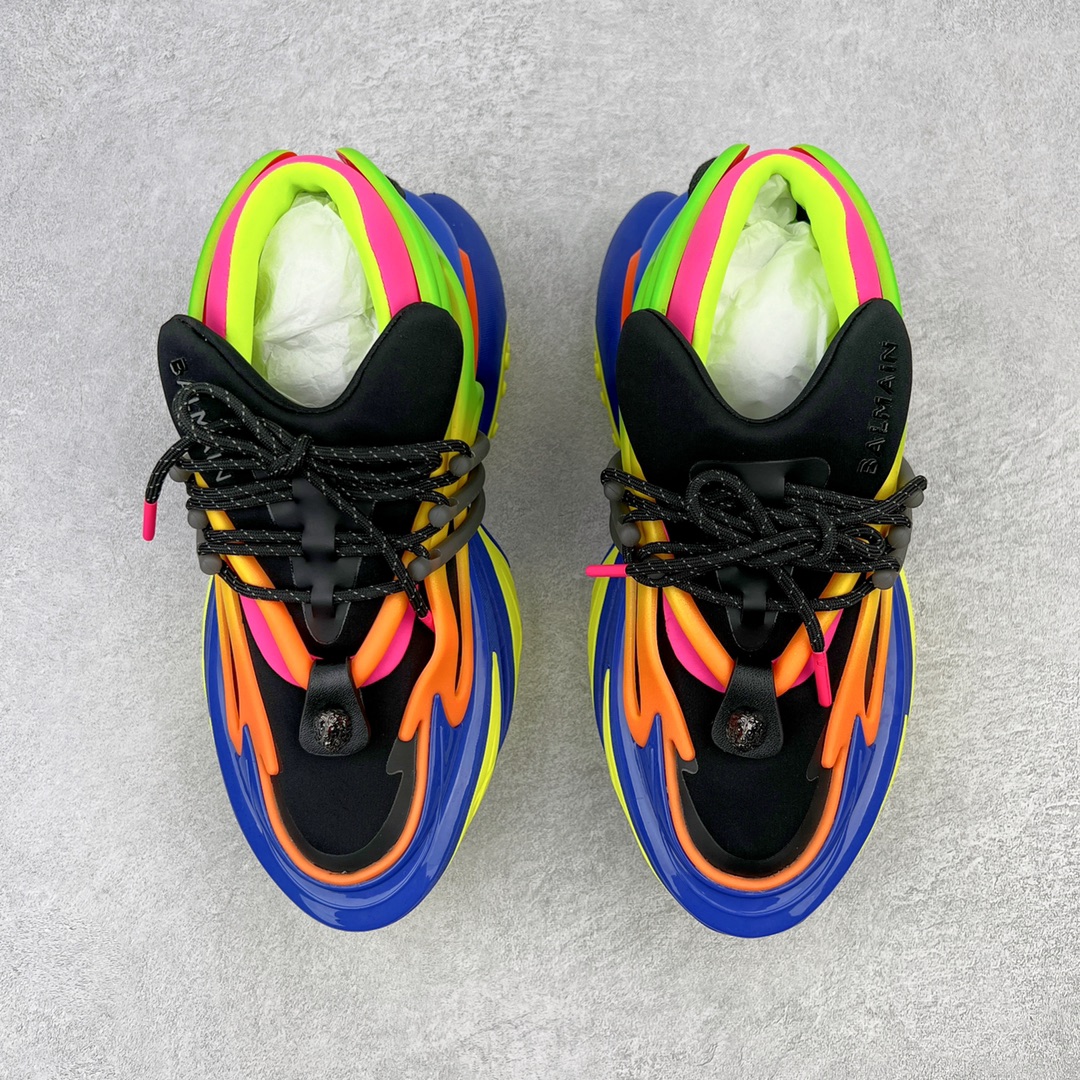  BALMAN 巴尔曼 Unicorn 低筒 运动休闲鞋  板鞋 曾高鞋  男女同款 彩虹色