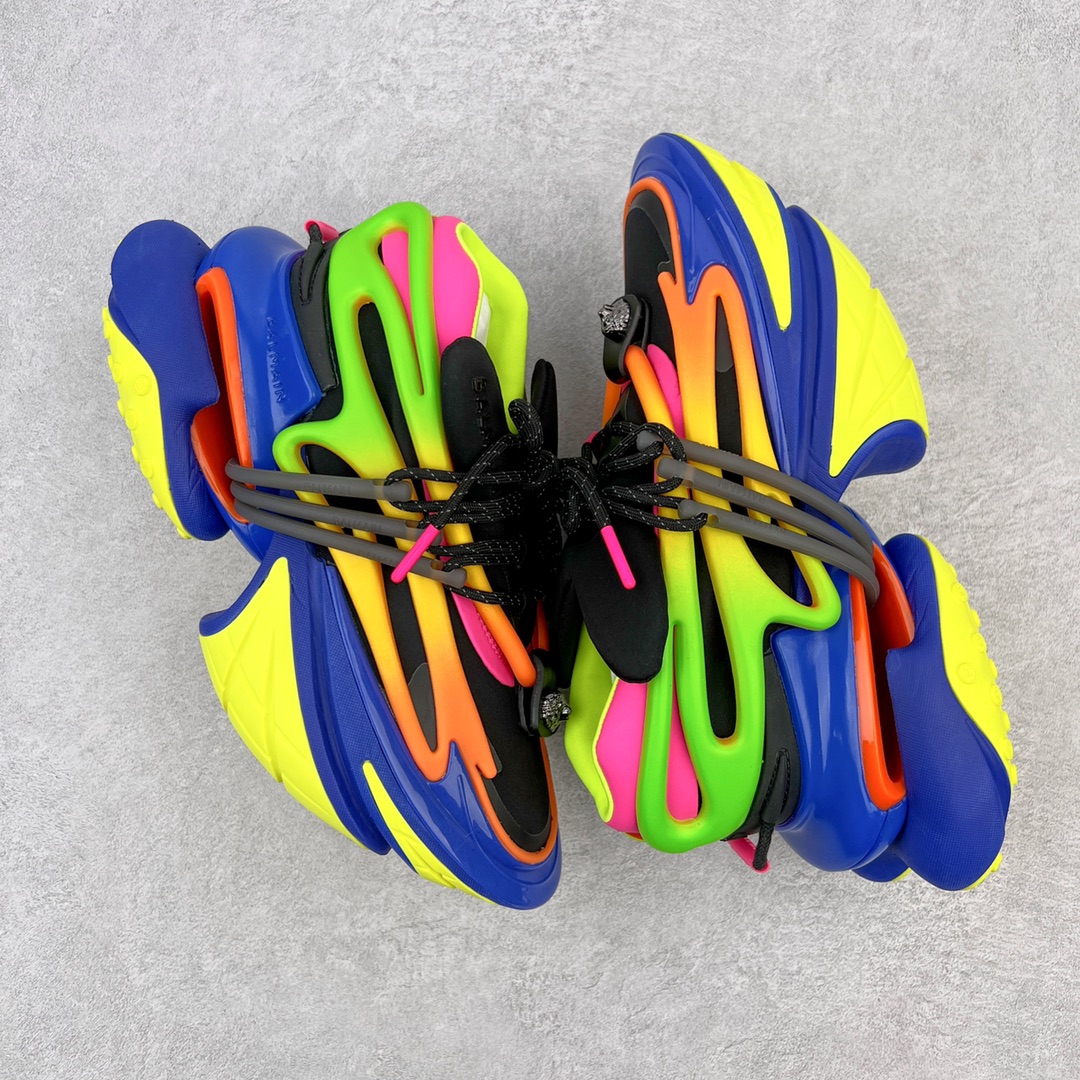  BALMAN 巴尔曼 Unicorn 低筒 运动休闲鞋  板鞋 曾高鞋  男女同款 彩虹色