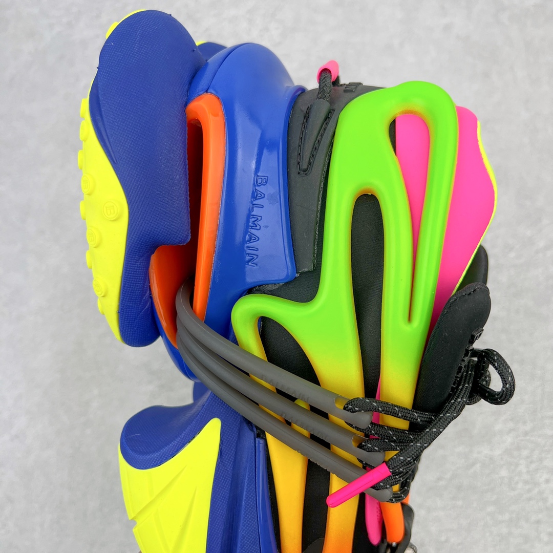  BALMAN 巴尔曼 Unicorn 低筒 运动休闲鞋  板鞋 曾高鞋  男女同款 彩虹色