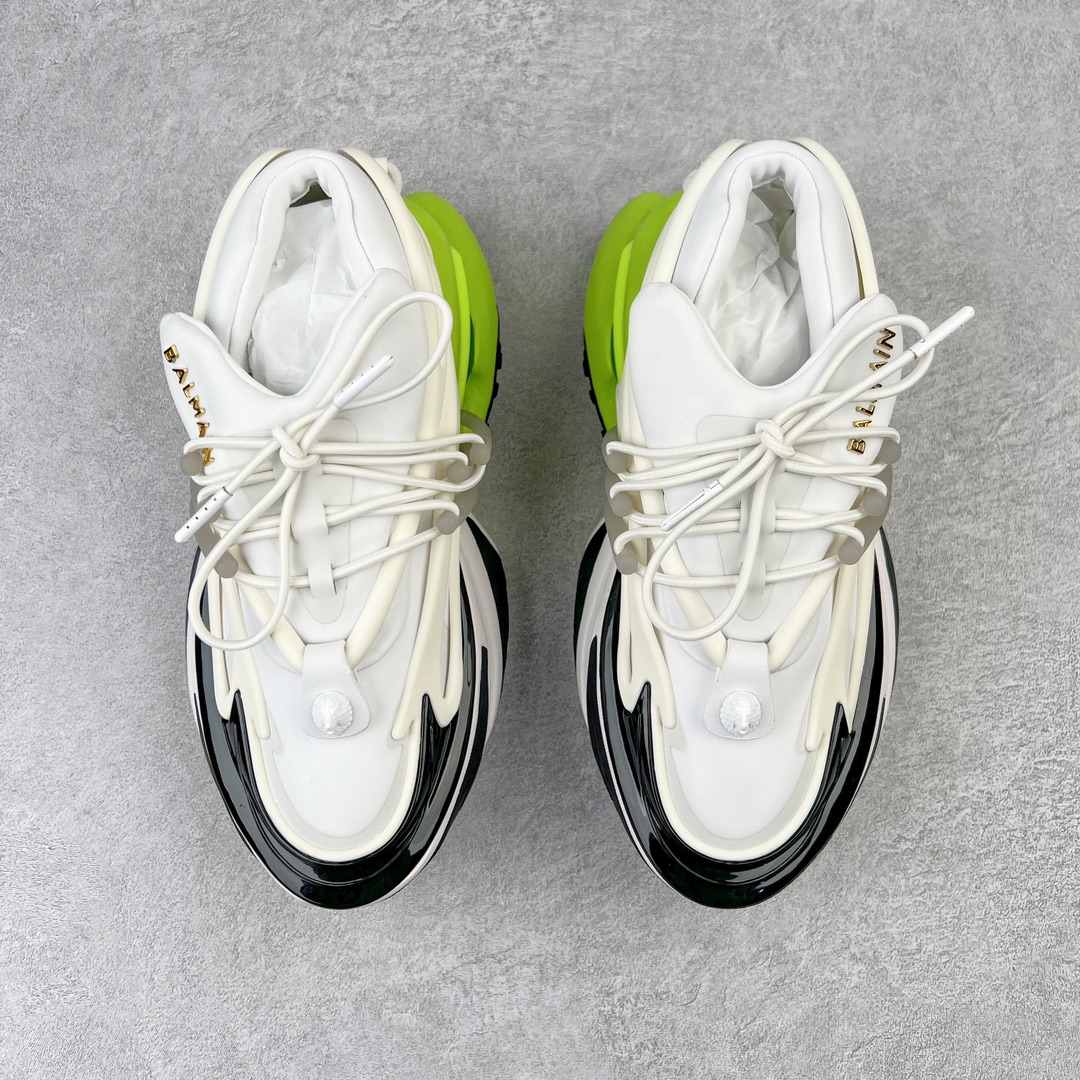  BALMAN 巴尔曼 Unicorn 低筒 运动休闲鞋  板鞋 曾高鞋  男女同款 白绿