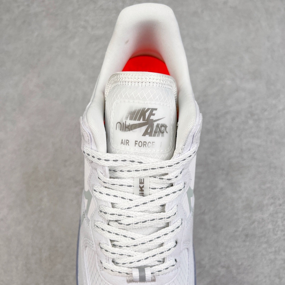  正确版 无荧光 Air Force 1 Low React QS Light Bone    低筒 空军一号 休闲鞋 板鞋 男鞋 女鞋 冰块 冰蓝 CQ8879-100