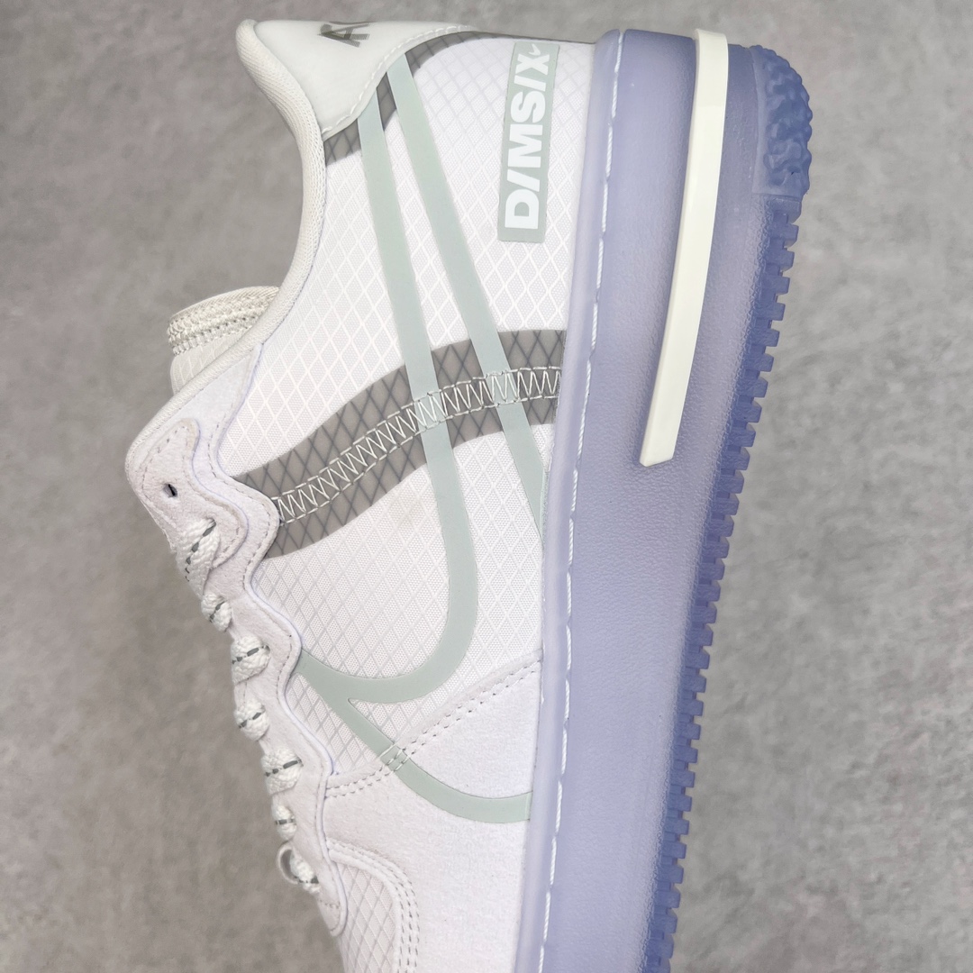  正确版 无荧光 Air Force 1 Low React QS Light Bone    低筒 空军一号 休闲鞋 板鞋 男鞋 女鞋 冰块 冰蓝 CQ8879-100
