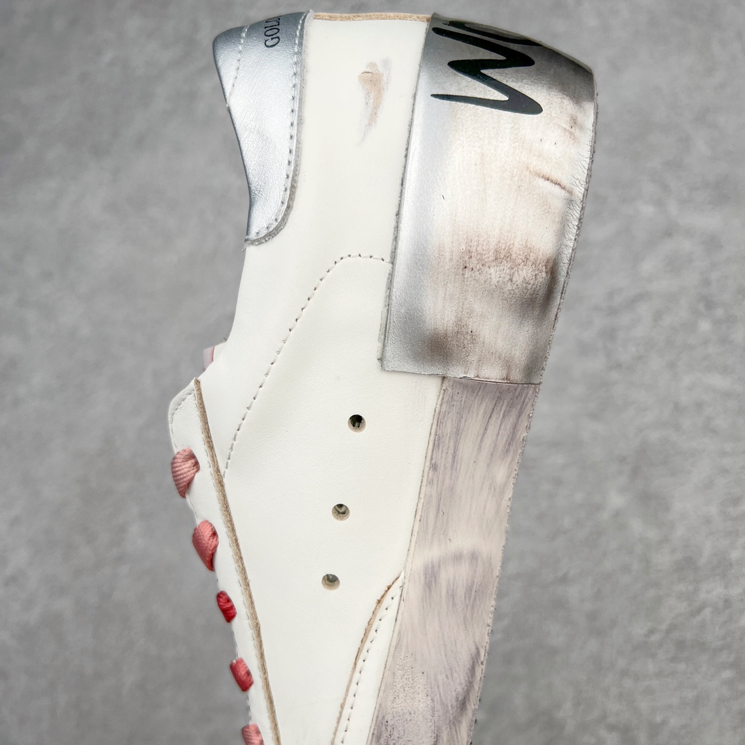 Golden Goose SuperStar GGDB 做旧 低筒 小脏鞋 休闲时尚 板鞋 男鞋 女鞋 麂皮星星 白红