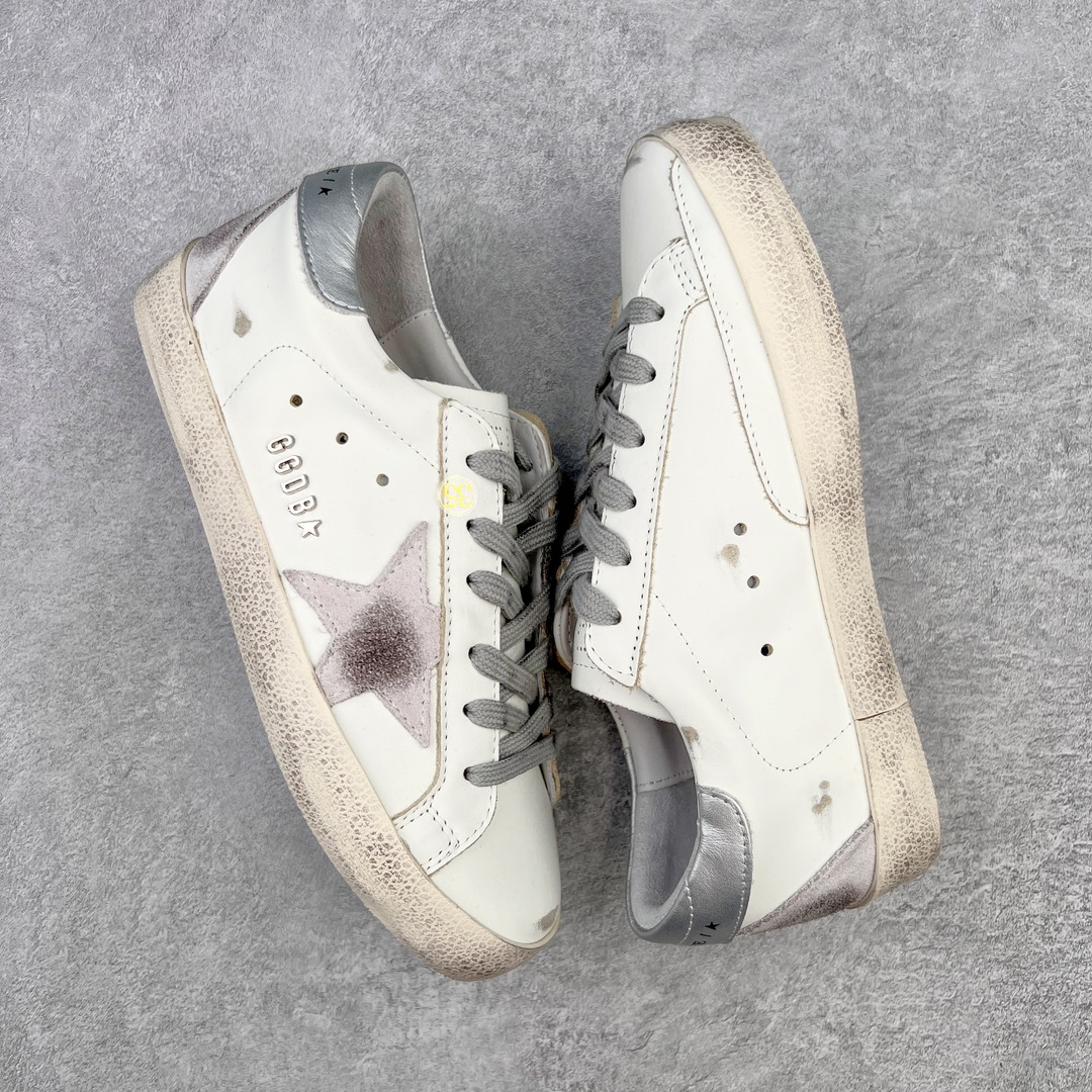  Golden Goose SuperStar GGDB 做旧 低筒 小脏鞋 休闲时尚 板鞋 男鞋 女鞋 麂皮星星 灰白 银尾