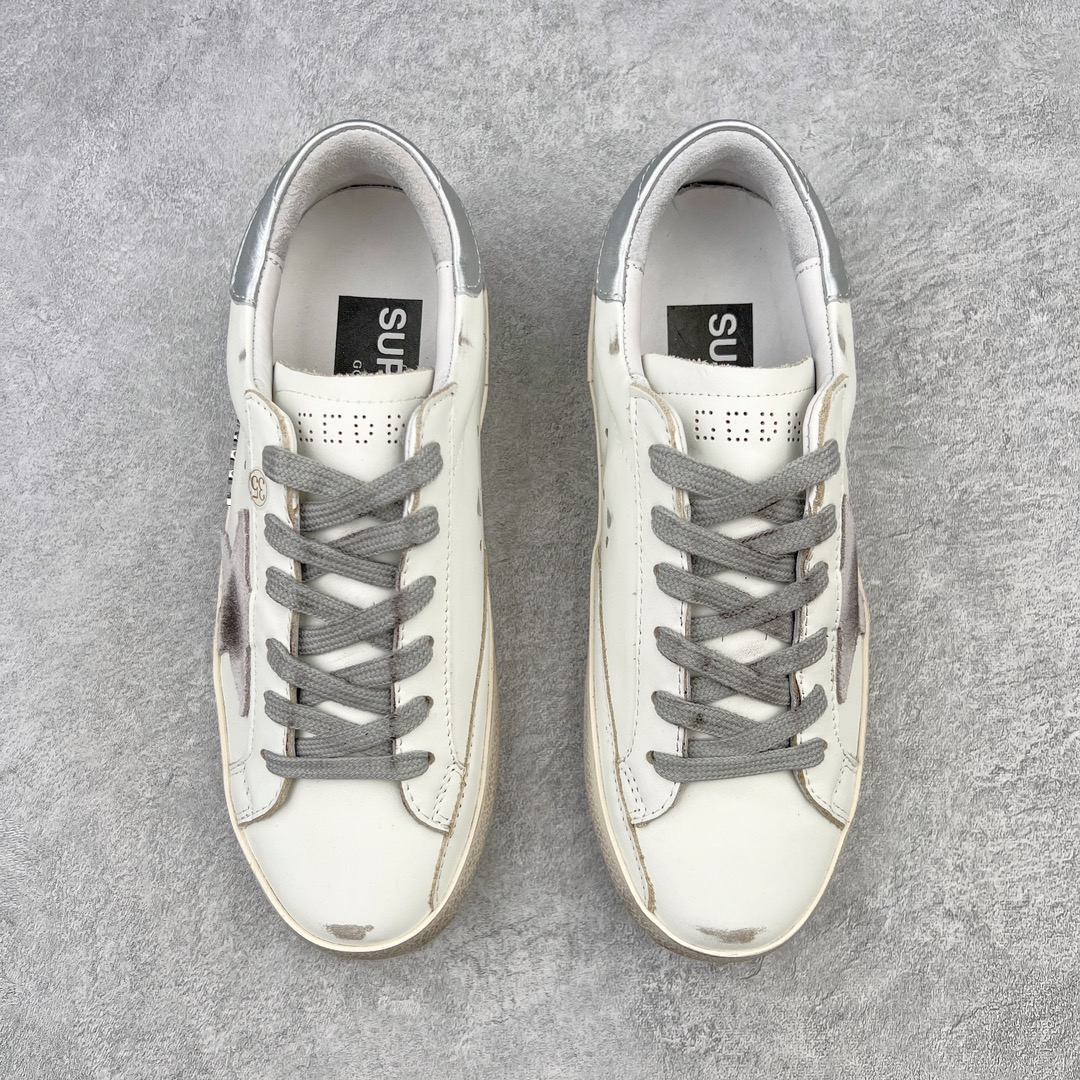  Golden Goose SuperStar GGDB 做旧 低筒 小脏鞋 休闲时尚 板鞋 男鞋 女鞋 麂皮星星 灰白 银尾