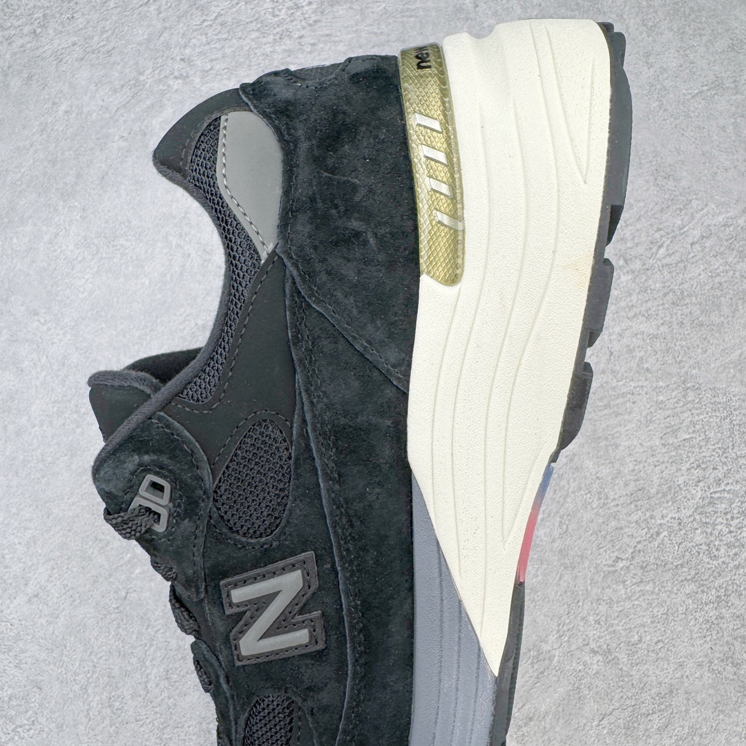  New Balance NB992  美產  低筒 复古跑鞋 休闲鞋 运动鞋 男鞋 女鞋  黑色 M992BL