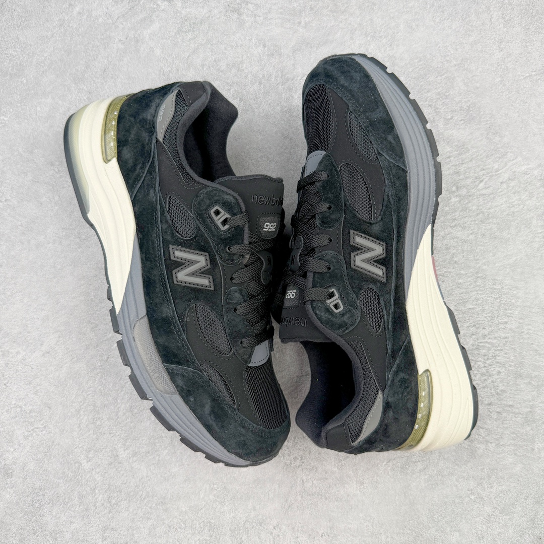  New Balance NB992  美產  低筒 复古跑鞋 休闲鞋 运动鞋 男鞋 女鞋  黑色 M992BL
