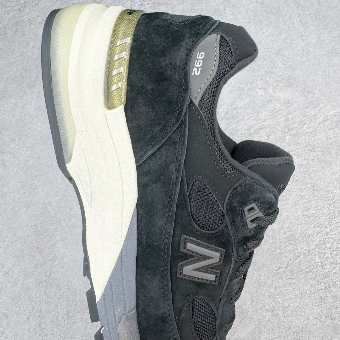  New Balance NB992  美產  低筒 复古跑鞋 休闲鞋 运动鞋 男鞋 女鞋  黑色 M992BL