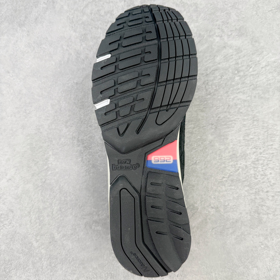  New Balance NB992  美產  低筒 复古跑鞋 休闲鞋 运动鞋 男鞋 女鞋  黑色 M992BL