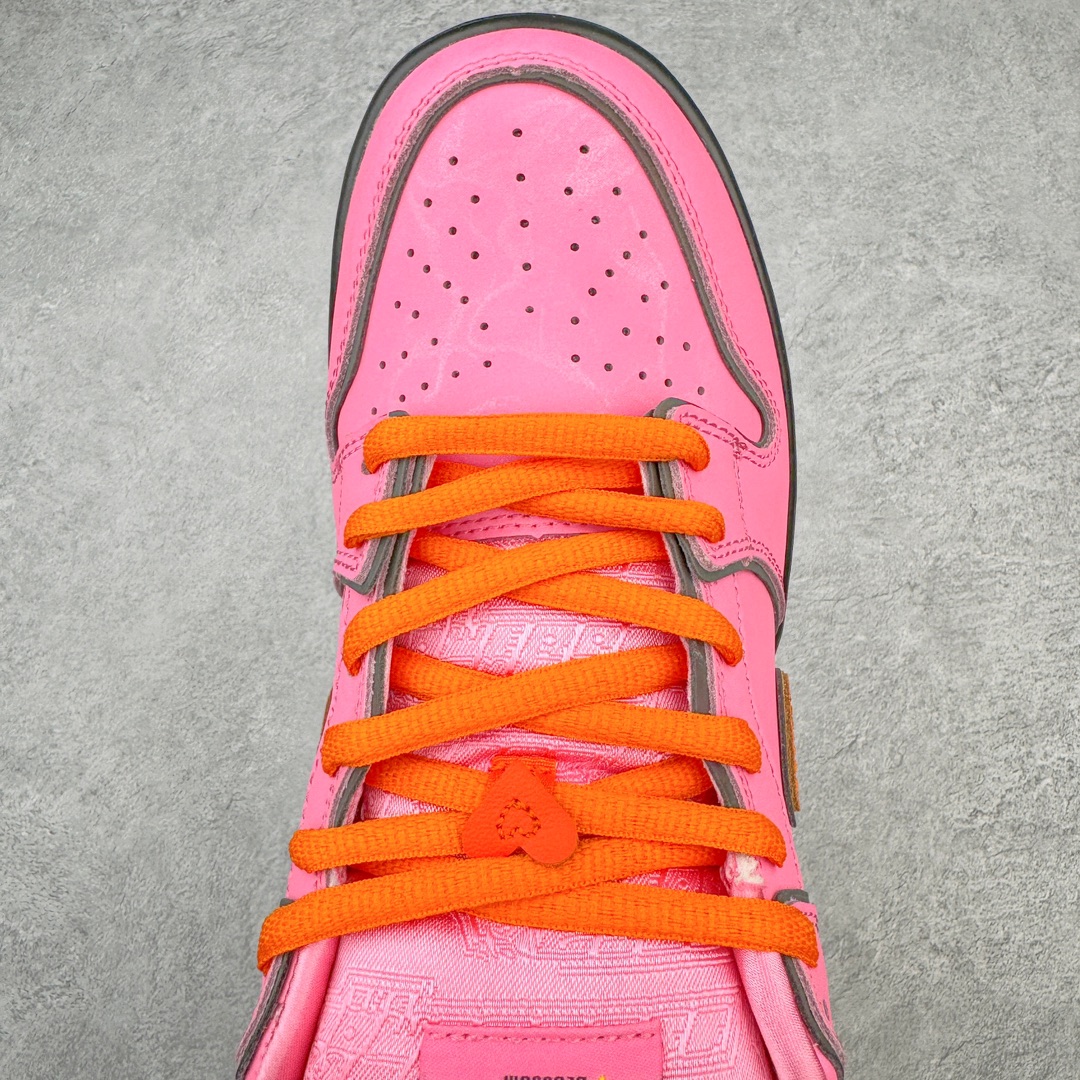 The Powerpuff Girls Dunk SB Low Navy Gum  低筒 休闲鞋 板鞋 波鞋 男鞋 女鞋 飞天小女警联名 粉色花花 FD2631-600 