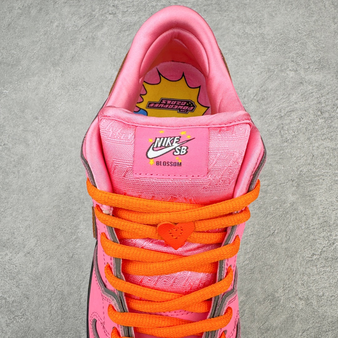 The Powerpuff Girls Dunk SB Low Navy Gum  低筒 休闲鞋 板鞋 波鞋 男鞋 女鞋 飞天小女警联名 粉色花花 FD2631-600 
