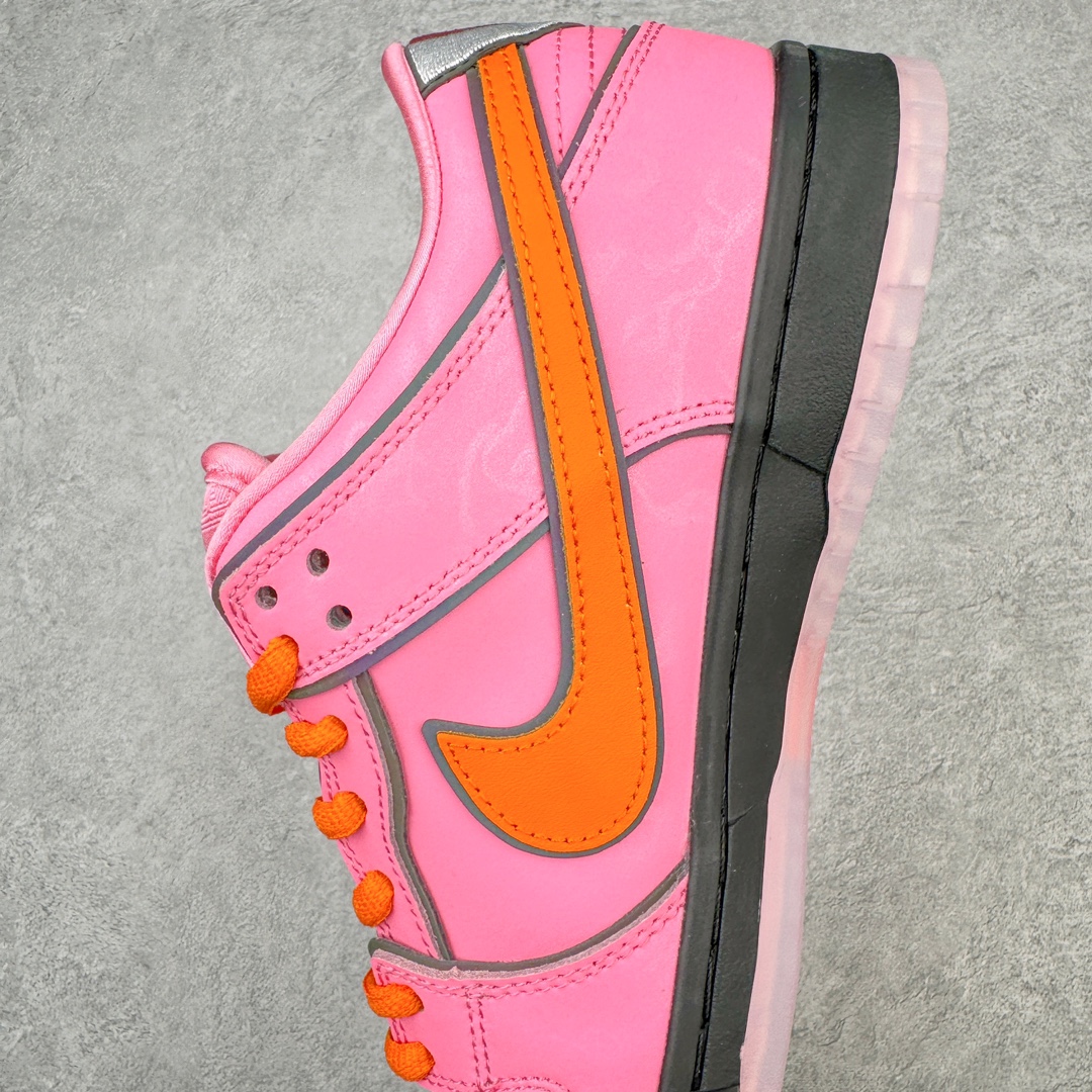 The Powerpuff Girls Dunk SB Low Navy Gum  低筒 休闲鞋 板鞋 波鞋 男鞋 女鞋 飞天小女警联名 粉色花花 FD2631-600 