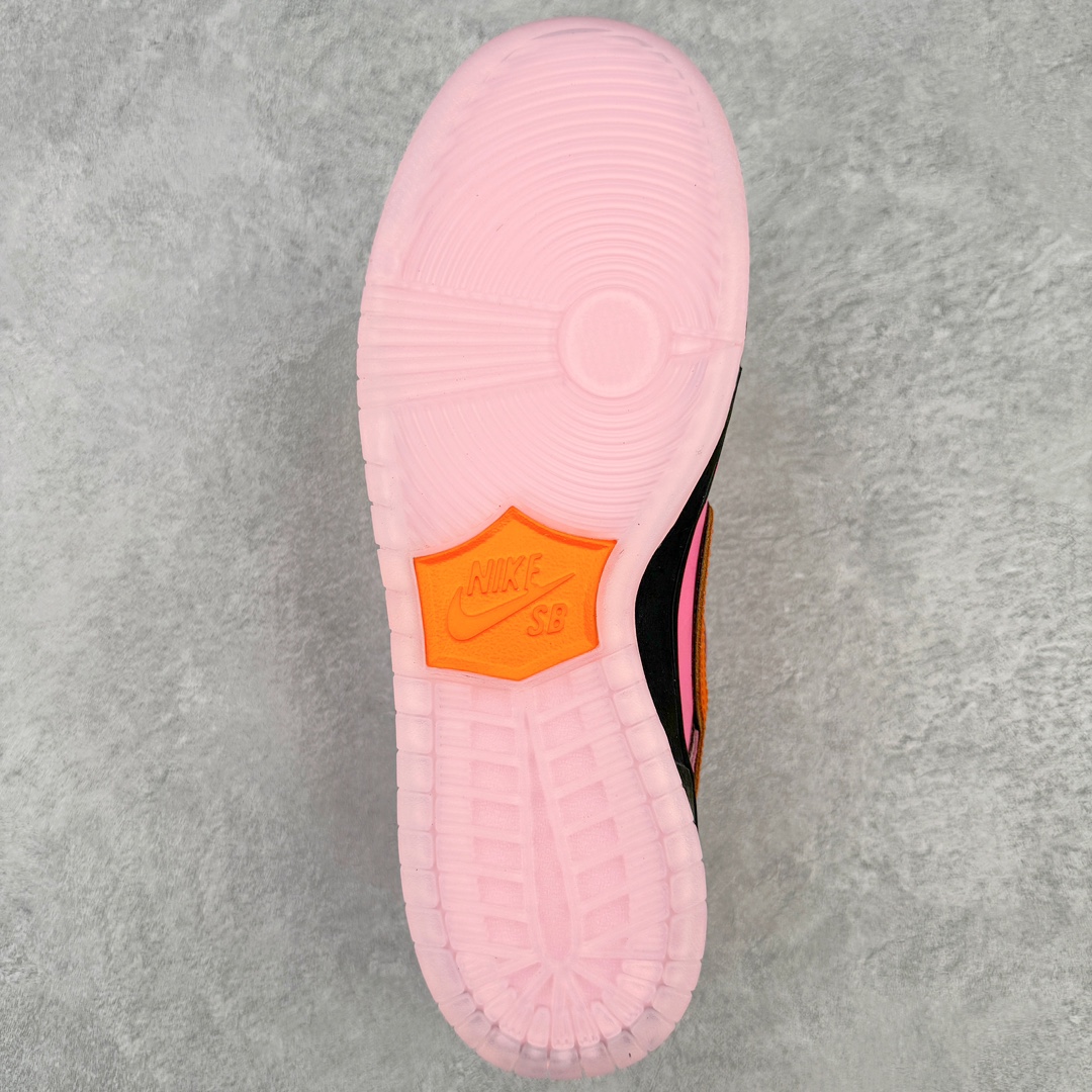 The Powerpuff Girls Dunk SB Low Navy Gum  低筒 休闲鞋 板鞋 波鞋 男鞋 女鞋 飞天小女警联名 粉色花花 FD2631-600 