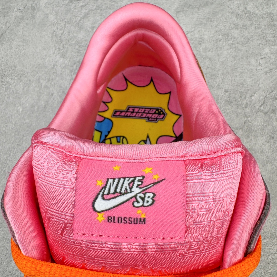 The Powerpuff Girls Dunk SB Low Navy Gum  低筒 休闲鞋 板鞋 波鞋 男鞋 女鞋 飞天小女警联名 粉色花花 FD2631-600 