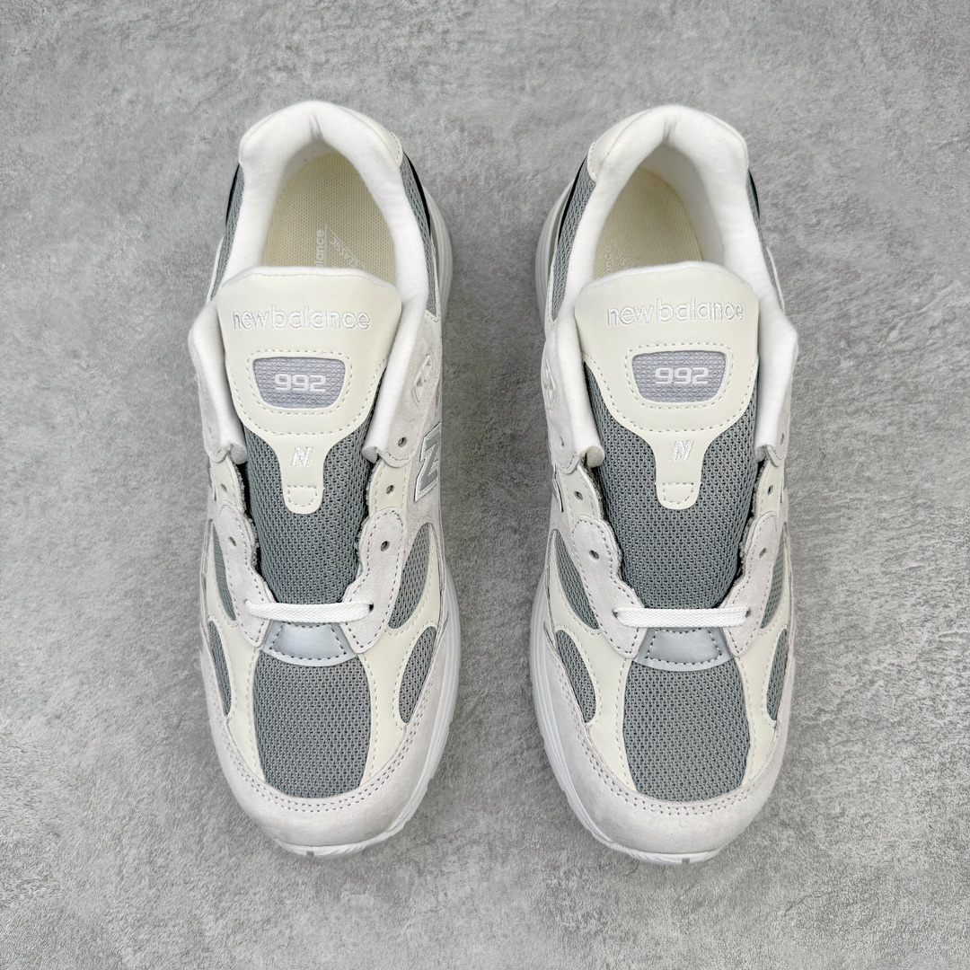 新版  New Balance 992   美產  低筒 复古跑鞋 休闲鞋 运动鞋 男鞋 女鞋  白色 M992NC