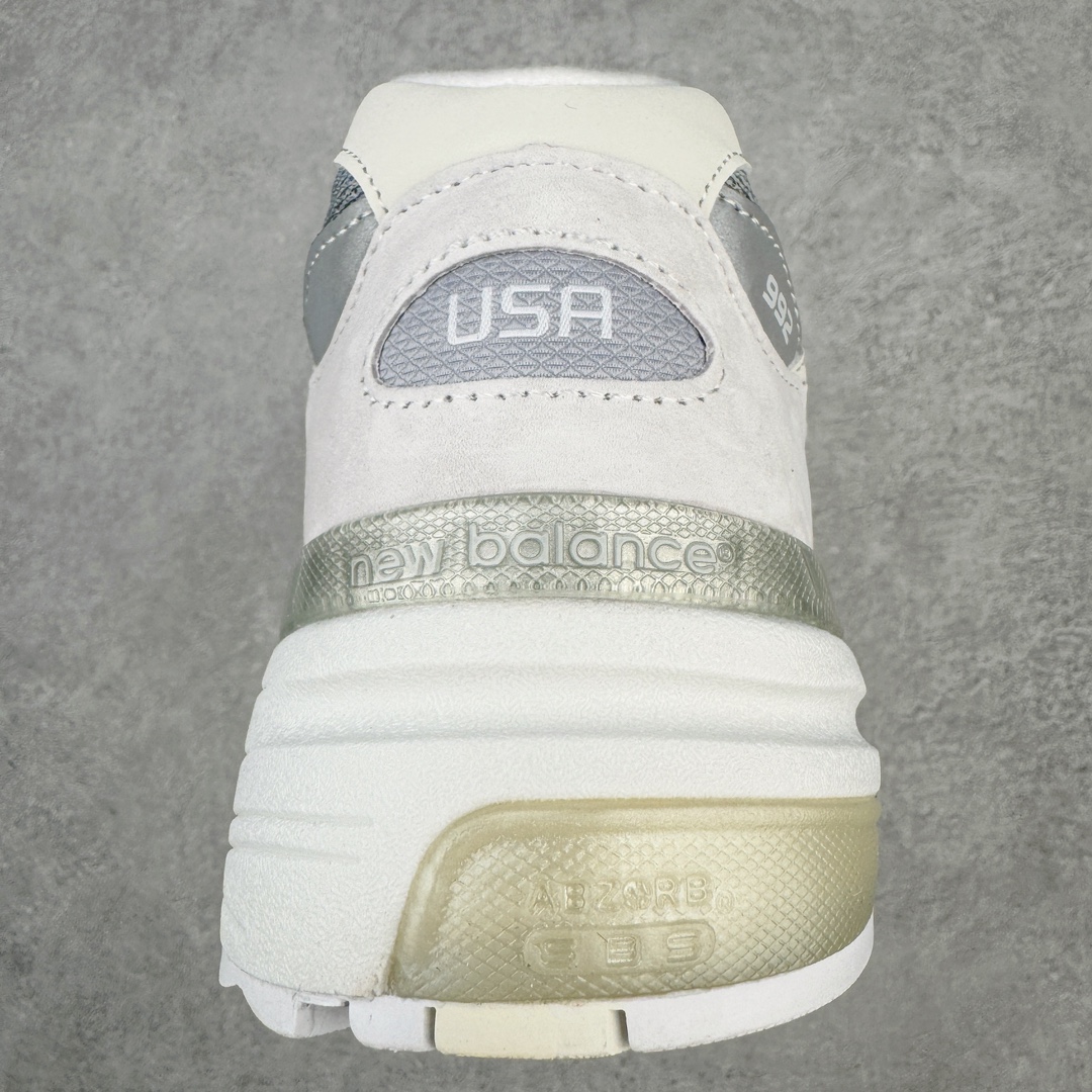 新版  New Balance 992   美產  低筒 复古跑鞋 休闲鞋 运动鞋 男鞋 女鞋  白色 M992NC