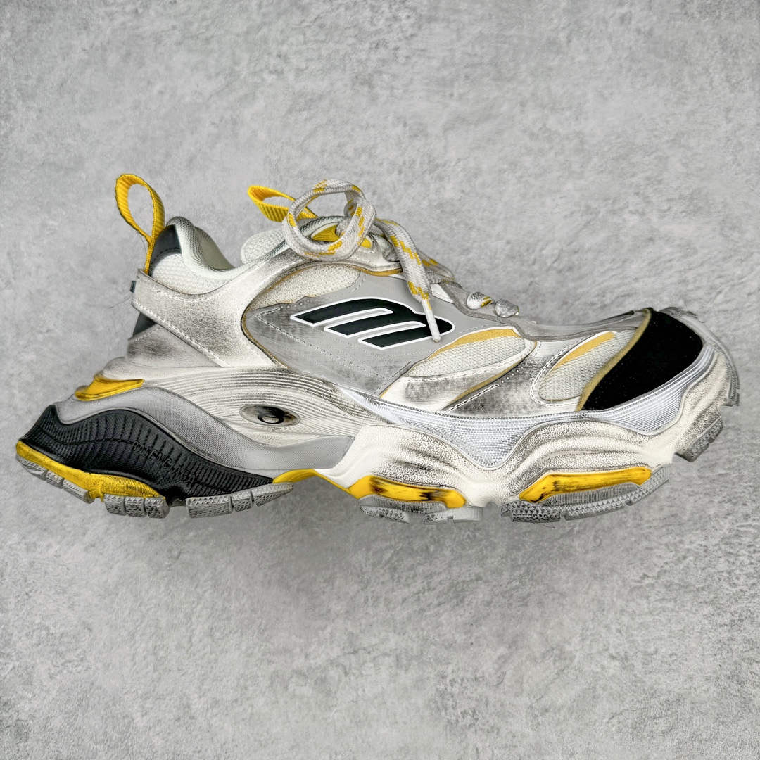  Balenciaga CARGO 巴黎世家  圆头系带 舒适百搭 老爹鞋 运动 复古板鞋 休闲鞋 男鞋 女鞋 白黄银 784341W2MV11170 （版型偏大一码）