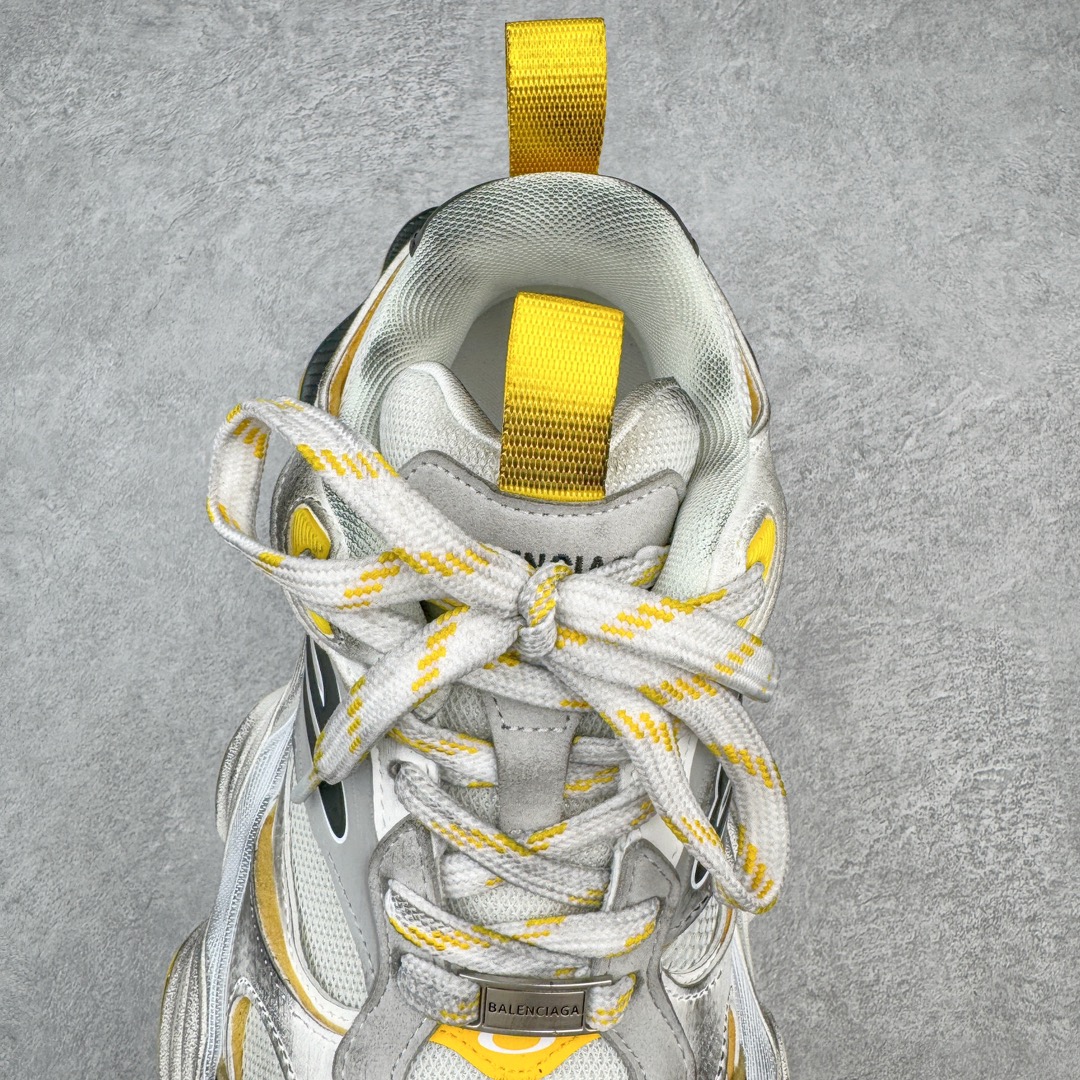  Balenciaga CARGO 巴黎世家  圆头系带 舒适百搭 老爹鞋 运动 复古板鞋 休闲鞋 男鞋 女鞋 白黄银 784341W2MV11170 （版型偏大一码）