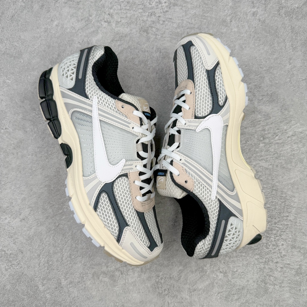 新版 Nike Air Zoom Vomero 5   前后气垫 低筒 跑步鞋 运动鞋 男鞋 女鞋 波鞋 白黑 FN7649-110