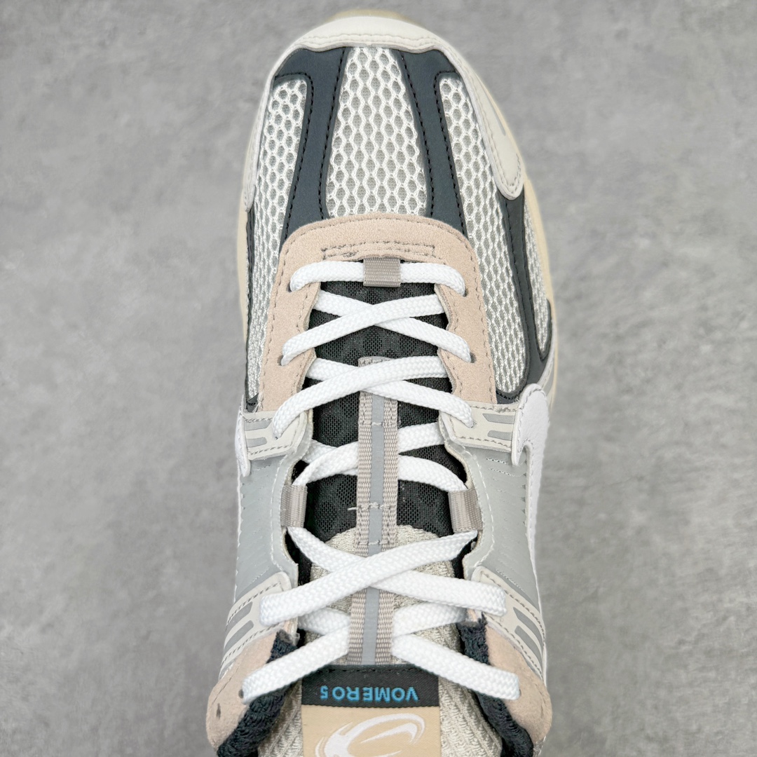 新版 Nike Air Zoom Vomero 5   前后气垫 低筒 跑步鞋 运动鞋 男鞋 女鞋 波鞋 白黑 FN7649-110