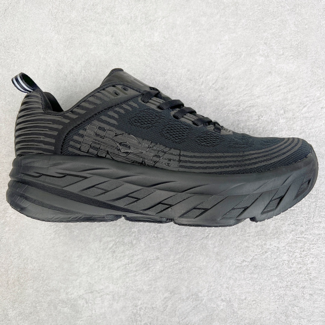  HOKA ONE ONE Bondi 7 邦代7   低筒 户外鞋 运动鞋 跑步鞋 跑鞋 男鞋 黑武士