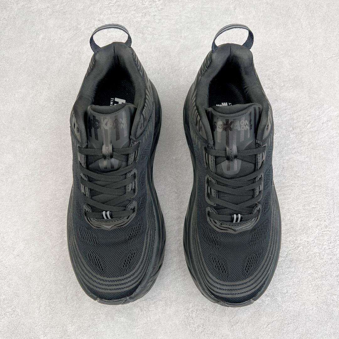  HOKA ONE ONE Bondi 7 邦代7   低筒 户外鞋 运动鞋 跑步鞋 跑鞋 男鞋 黑武士