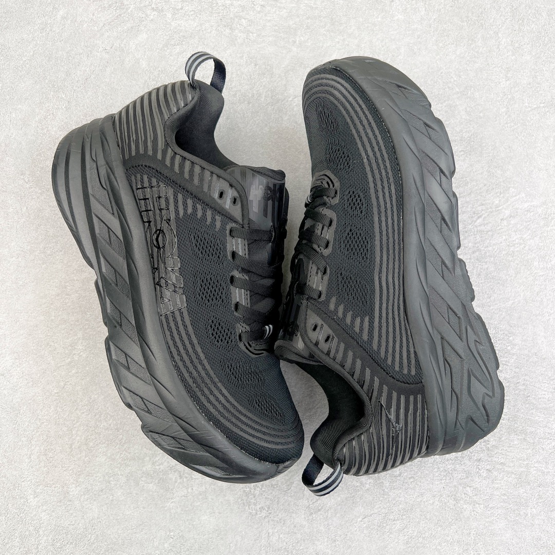  HOKA ONE ONE Bondi 7 邦代7   低筒 户外鞋 运动鞋 跑步鞋 跑鞋 男鞋 黑武士