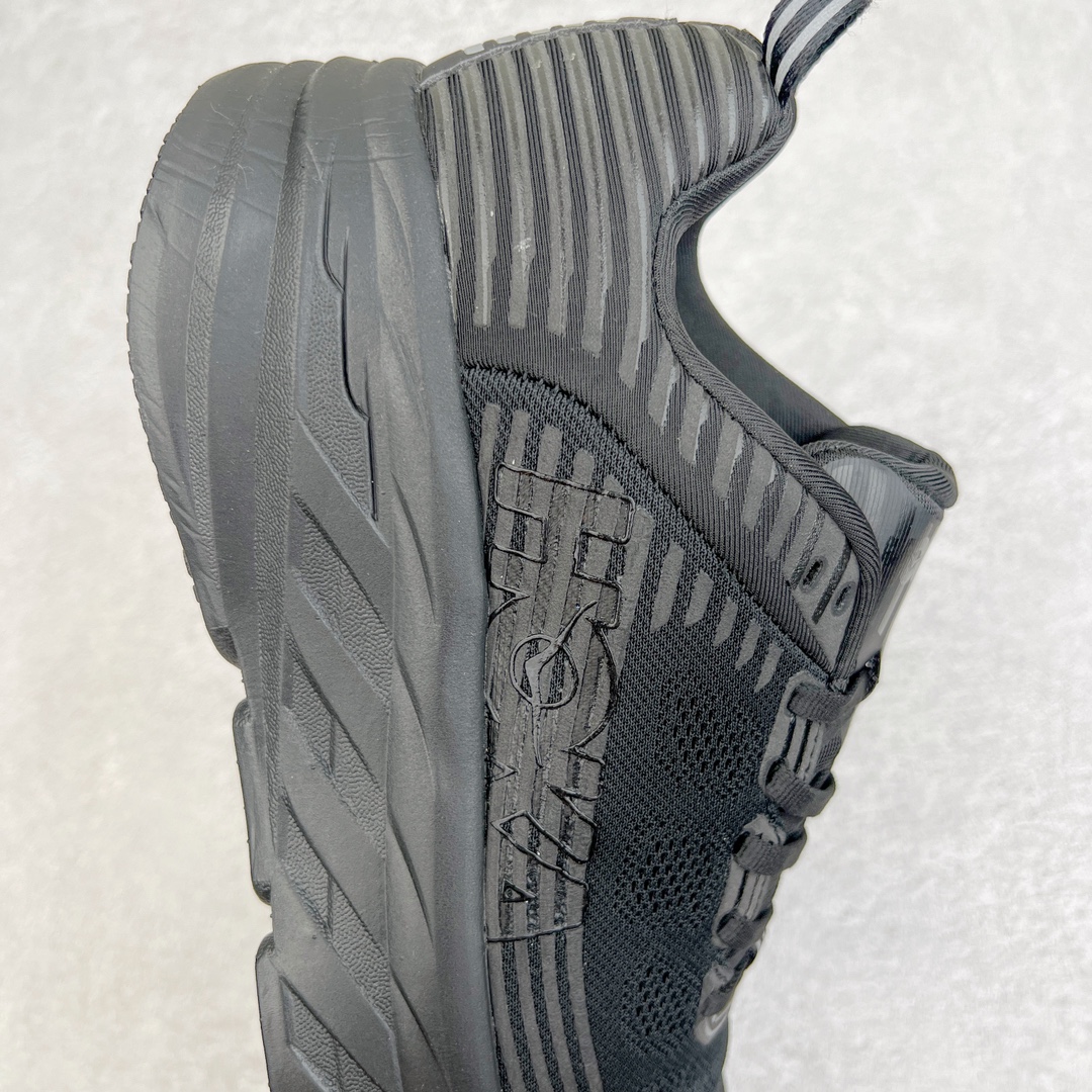  HOKA ONE ONE Bondi 7 邦代7   低筒 户外鞋 运动鞋 跑步鞋 跑鞋 男鞋 黑武士