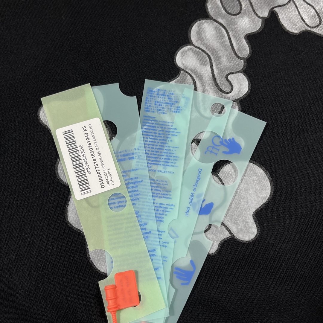   OFF-White OW Melting Arrow 箭头  印花  运动 长袖 连帽 外套夹克 秋冬季 拉链 卫衣 黑色 OMBB037S21FLE0021025