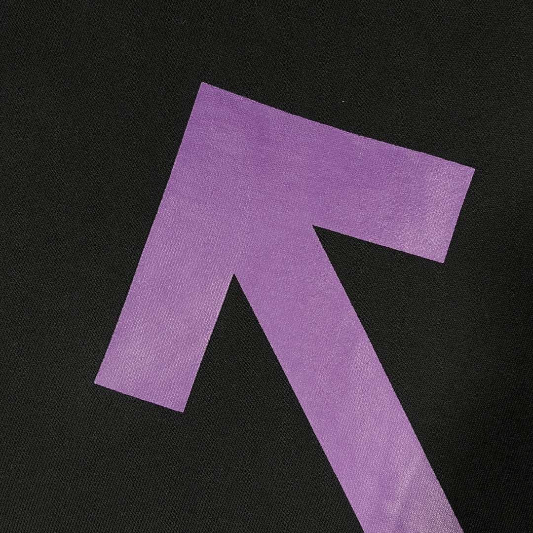   OFF-White OW ss23 箭头  印花  运动 长袖 连帽 外套夹克 秋冬季 拉链 卫衣 黑色 OMBB085S23FLE0011036