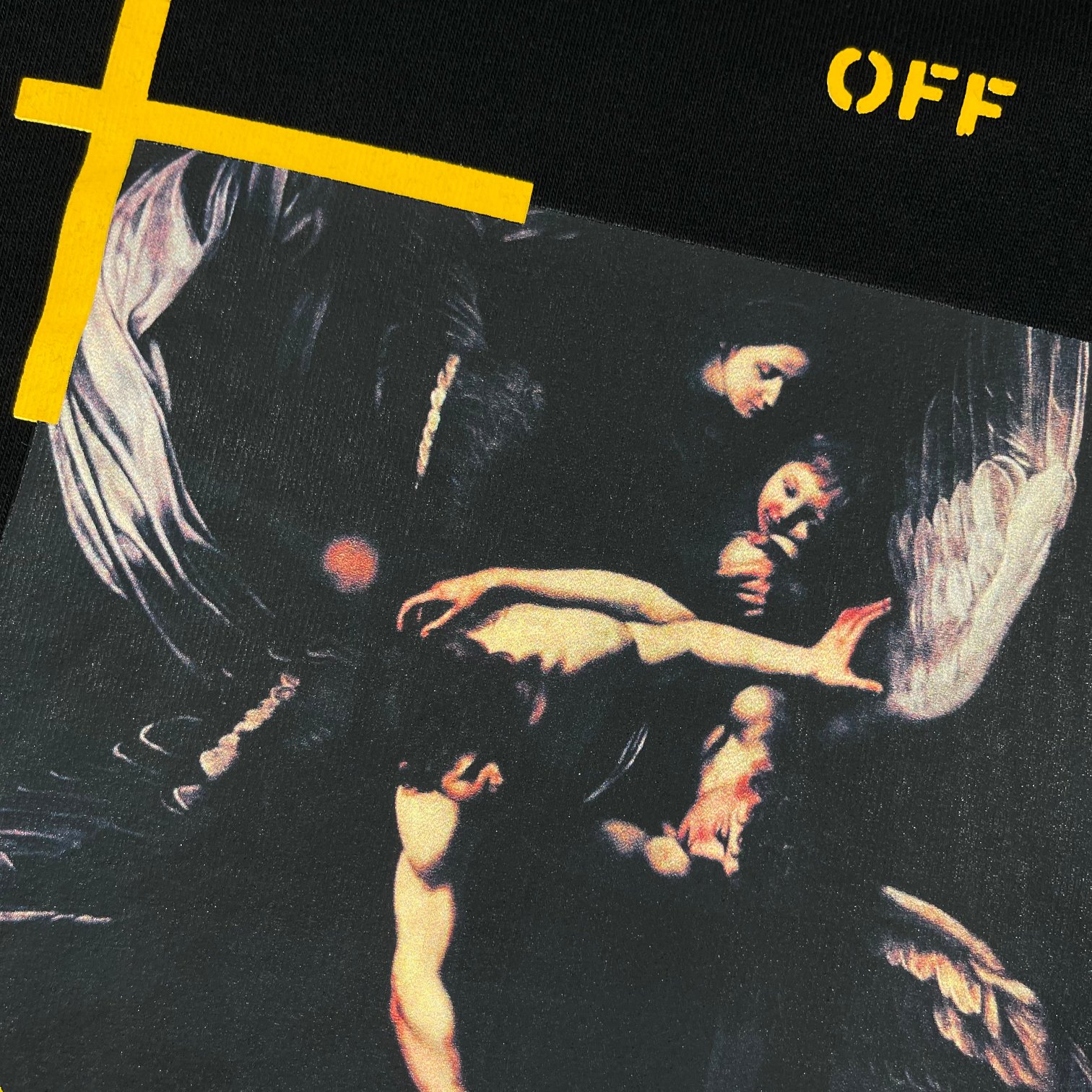   OFF-White OW  箭头  印花  运动 长袖 连帽 外套夹克 秋冬季 拉链 卫衣 黑色 OMBB085C99FLE0091001